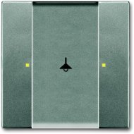 6125/02-803-500 Сенсор 1/2-клавишный, метеор, 2CKA006115A0224