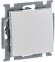 Выключатель 1-клавишный ABB BASIC55, скрытый монтаж, альпийский белый, 2CKA001012A2139 в Череповце