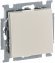 Выключатель 1-клавишный ABB BASIC55, скрытый монтаж, слоновая кость, 2CKA001012A2146 в Череповце