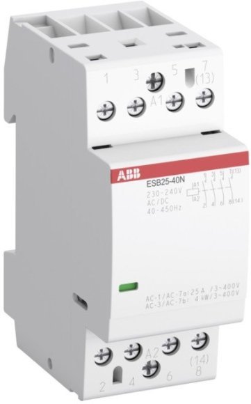 Модульный контактор ABB ESB25 4НЗ 25А 230В AC/DC, 1SAE231111R0604 в Череповце