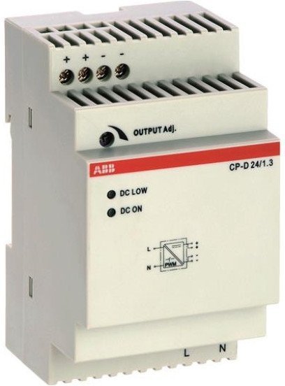 Блок питания CP-D 24/1.3 (регулир. вых. напряж) вход 90-265В AC / 120-370В DC, выход 24В DC /1.3A, 1SVR427043R0100 в Череповце