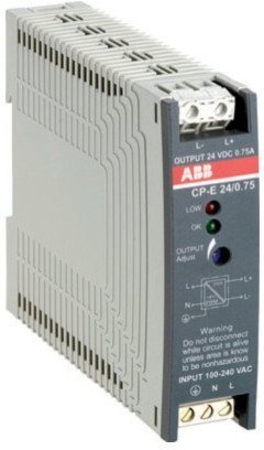 Блок питания CP-E 24/0.75 (регулир. вых. напряж) вход 90-265В AC / 120- 370В DC, выход 24В DC /0.75A, 1SVR427030R0000 в Череповце