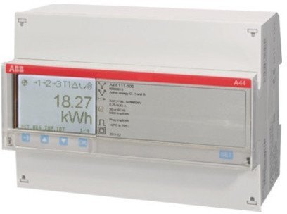 Счетчик электроэнергии однотарифный ABB A44 трехфазный 1(6)А, кл.т. 1, 2CMA100121R1000 в Череповце