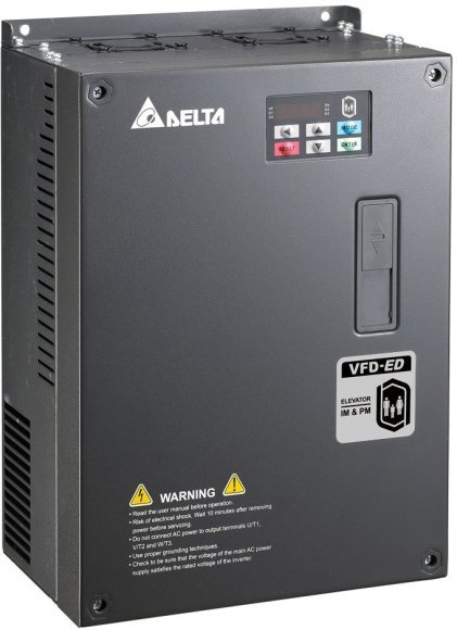 Лифтовые преобразователи частоты Delta Electronics VFD110ED43S (11кВт 3ф 400В) серии VFD-ED в Череповце