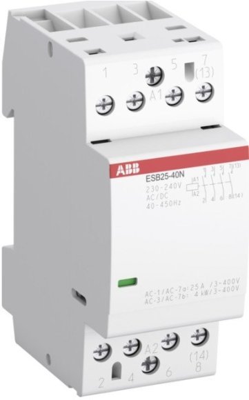 Модульный контактор ABB ESB-N 1НО+3НЗ 25А 230.240В AC/DC, 1SAE231111R0613 в Череповце