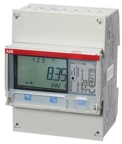 Счетчик электроэнергии однотарифный ABB B23 трехфазный 5(65)А, кл.т. 1, 2CMA100804R1000 в Череповце