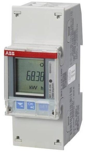 Счетчик электроэнергии однотарифный ABB B24 трехфазный 1(6)А, кл.т. 1, 2CMA100809R1000 в Череповце