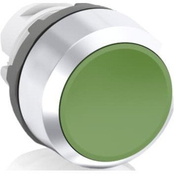 Кнопка MP1-30G зеленая (только корпус) без подсветки без фиксации, 1SFA611100R3002 в Череповце