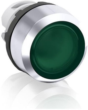 Кнопка MP1-31G зеленая (только корпус) с подсветкой без фиксации, 1SFA611100R3102 в Череповце