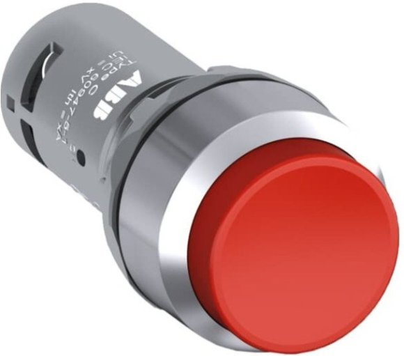 Кнопка CP3-30R-20 красная с выступающей клавишей без фиксации 2НО, 1SFA619102R3021 в Череповце
