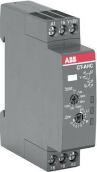 Реле времени CT-AHC.12 компактное (задержка при отключ.) 24-48B DC, 24- 240B AC (7 диапазонов времени 0,05с...100ч) 1ПК, 1SVR508110R0000