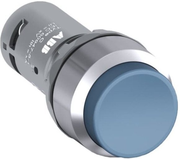 Кнопка CP3-30L-20 синяя с выступающей клавишей без фиксации 2НО, 1SFA619102R3024 в Череповце