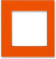 Накладка внешняя на многопостовую рамку ABB LEVIT, оранжевый, 2CHH010250A8066