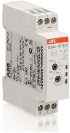 Реле времени CT-ERD.12 модульное (задержка на включ.) 24-48B DC, 24-240B AC (7 временных диапазонов 0,05с...100ч) 1ПК, 1SVR500100R0000 в Череповце