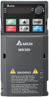 Преобразователи частоты Delta Electronics VFD4A8MS21AFSAA (0.75кВт 1ф 230В) серии MS300
