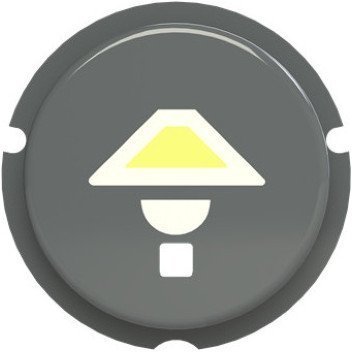 SBL-N2GR Кнопка освещение free@home, Zenit, серый, 2CLA202610N1402 в Череповце