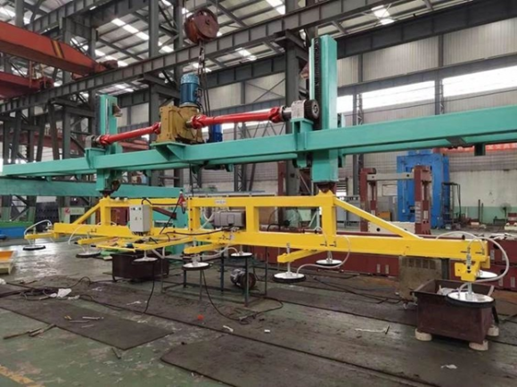 Вакуумная грузозахватная траверса г/п до 10 тонн в горизонтальном положении Вакуумная грузозахватная траверса г/п до 10 тонн в горизонтальном положении