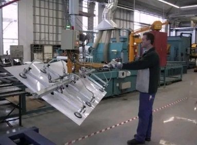 Вакуумная грузозахватная траверса г/п до 10 тонн, поворот груза на 90° в Череповце Вакуумная грузозахватная траверса г/п до 10 тонн, поворот груза на 90° в Череповце