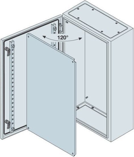 SR Корпус шкафа с монт.платой 300х300х150мм ВхШхГ, SRN3315K в Череповце
