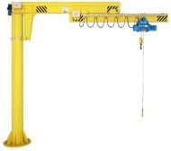 Кран консольный на колонне с выдвижной стрелой Кран консольный на колонне с выдвижной стрелой