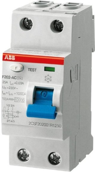 Выкл.диф.тока 2мод. F202 A-25/0,03, 2CSF202101R1250 в Череповце