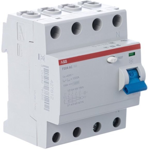 Выкл.диф.тока 4мод. F204 AC-63/0,1, 2CSF204001R2630 в Череповце