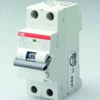 Дифавтомат ABB DS200 2P 10А (B) 10 кА, 30 мА (A), 2CSR272140R1105 в Череповце