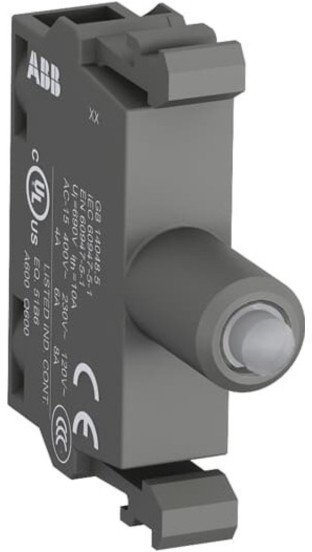 Патрон MLBL-99Y со встроенным светодиодом желтый 230В AC с защитой от наводок, 1SFA611621R1993 в Череповце Патрон MLBL-99Y со встроенным светодиодом желтый 230В AC с защитой от наводок, 1SFA611621R1993 в Череповце