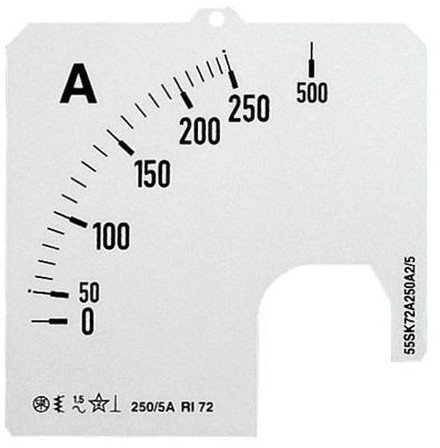 Шкала для амперметра SCL-A1-100/72, 2CSG112189R5011 в Череповце