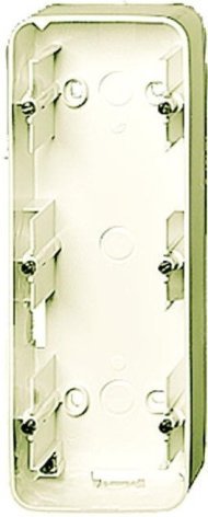 Коробка для открытого монтажа, 3 пост, серия Busch-Duro 2000 SI, цвет слоновая кость, 2CKA001799A0983
