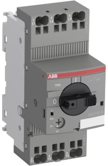 Силовой автомат для защиты двигателя ABB 16А 3P, термомагнитный расцепитель, 1SAM350010R1011 в Череповце