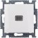 Выключатель 1-клавишный ABB BASIC55 с подсветкой, скрытый монтаж, альпийский белый, 2CKA001012A2153 в Череповце